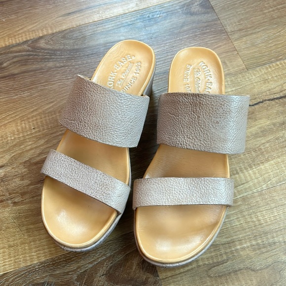 Kork-Ease Kane women’s platform leather sandal size 7 - Picture 2 of 7